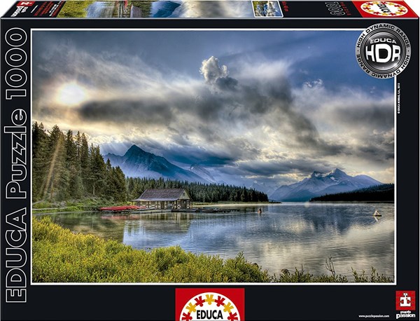 Educa (15558) - "Maligne Lake, Canada" - 1000 piezas
