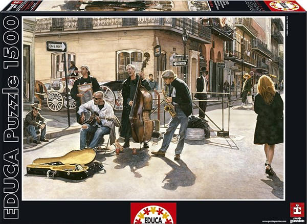 Educa (15533) - "New-Orleans Streets" - 1500 piezas