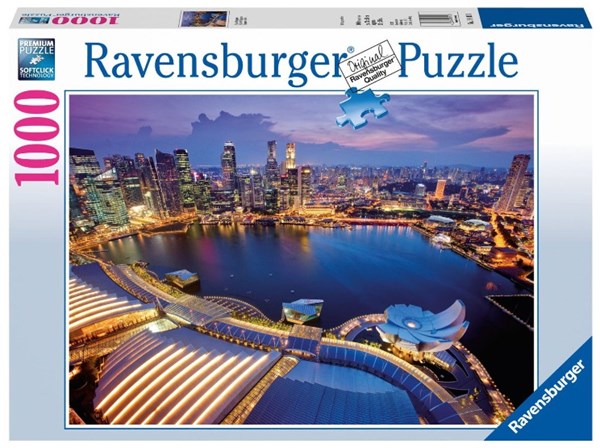 Ravensburger (19141) - "Singapore view" - 1000 piezas
