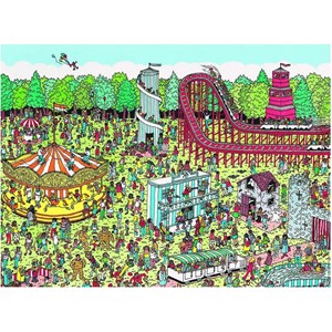 Nathan (87114) - "Where is Charlie? At the Funfair" - 500 piezas
