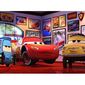 Ravensburger (12781) - "Flash Mc Queen and his Friends" - 200 piezas