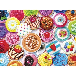 Buffalo Games (11710) - Aimee Stewart: "Cupcakes & Cocoa" - 1000 piezas