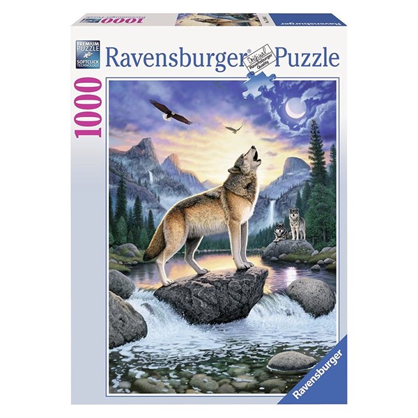 Ravensburger (15360) - "Wolf's howl" - 1000 piezas
