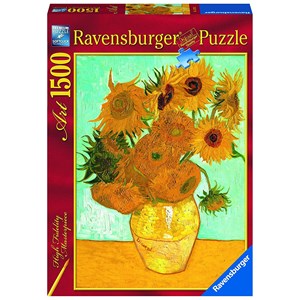 Ravensburger (16206) - Vincent van Gogh: "The Sunflowers" - 1500 piezas