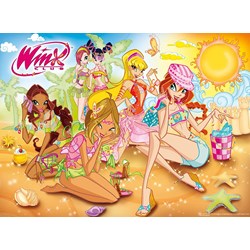 Ravensburger (12797) - "Winx, On the Beach" - 200 piezas