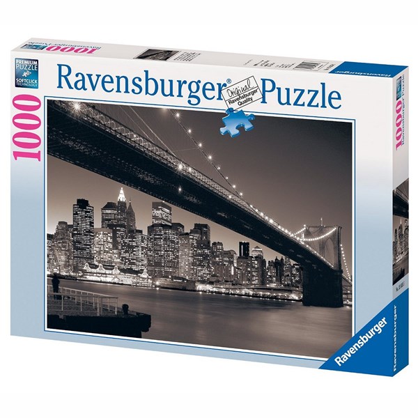Ravensburger (15835) - "Brooklyn Bridge, Manhattan" - 1000 piezas