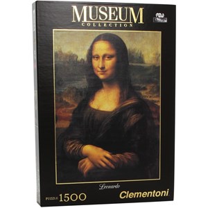 Clementoni (31974) - Leonardo Da Vinci: "Mona Lisa" - 1500 piezas