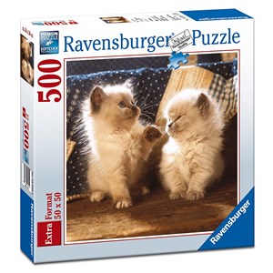 Ravensburger (15220) - "Persian Cats" - 500 piezas
