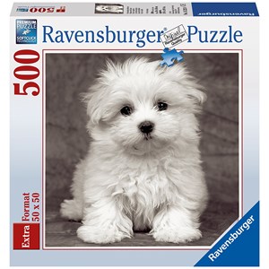 Ravensburger (15221) - "Maltese Puppies" - 500 piezas