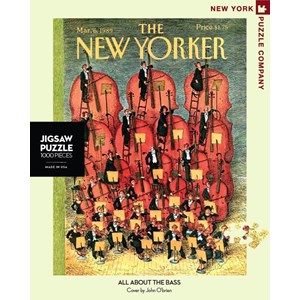 New York Puzzle Co (NPZNY1718) - "All About the Bass" - 500 piezas
