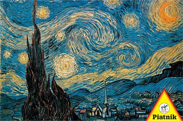 Piatnik (540363) - Vincent van Gogh: "Starry Night" - 1000 piezas
