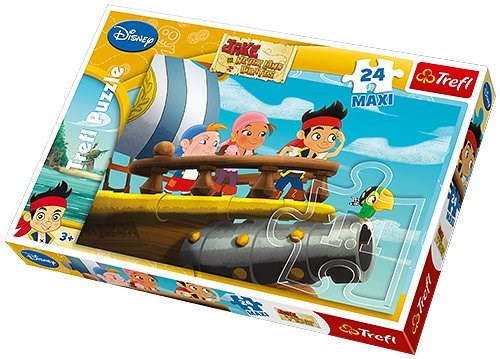 Trefl (14200) - "Jake and the Neverland Pirates" - 24 piezas