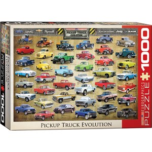 Eurographics (6000-0681) - "Pickup Truck Evolution" - 1000 piezas