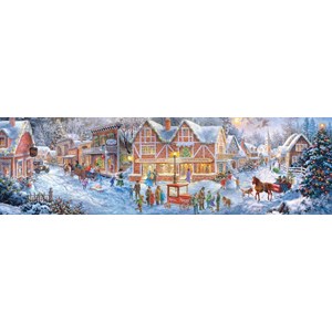 Buffalo Games (14043) - Nicky Boehme: "Christmas Village" - 750 piezas