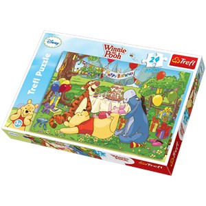 Trefl (14138) - "Happy Birthday Winnie" - 24 piezas