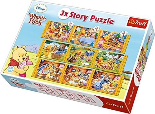 Trefl (90304) - "Winnie the Pooh" - 30 40 60 piezas