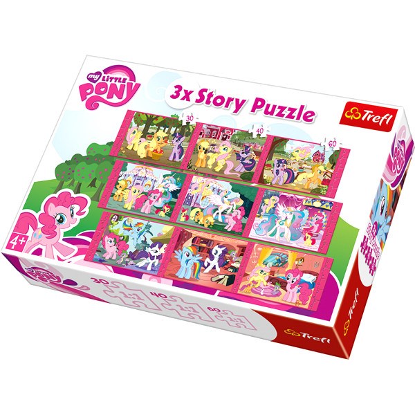 Trefl (90307) - "My Little Pony" - 30 40 60 piezas