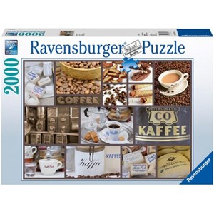 Ravensburger (16611) - "Coffee-Break" - 2000 piezas