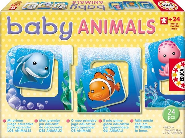 Educa (14298) - "Baby Animals" - 24 piezas