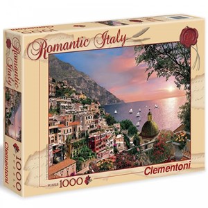 Clementoni (39221) - Dominic Davison: "Positano, Italy" - 1000 piezas