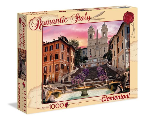 Clementoni (39219) - Dominic Davison: "Romantic Rome" - 1000 piezas