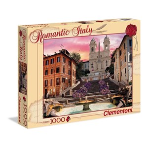 Clementoni (39219) - Dominic Davison: "Romantic Rome" - 1000 piezas