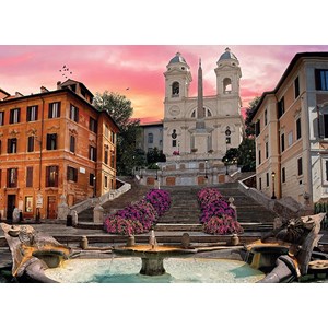 Clementoni (39219) - Dominic Davison: "Romantic Rome" - 1000 piezas
