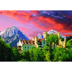 Trefl (270532) - "The Hochenschwangau Castle, Bavaria" - 2000 piezas