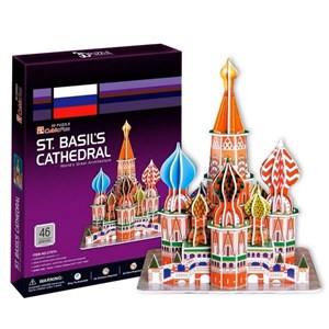 Cubic Fun (C707H) - "Russia, Moscow, St. Basil the Blessed Cathedral" - 47 piezas