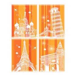 Pintoo (Q1039) - "Modern Architectures" - 192 piezas