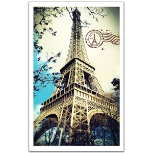 Pintoo (H1485) - "France, Paris, The Eiffel Tower" - 1000 piezas