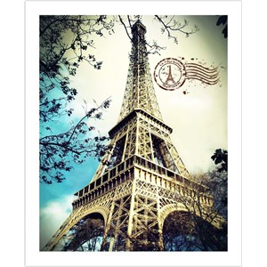 Pintoo (H1486) - "The Eiffel Tower" - 500 piezas