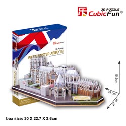 Cubic Fun (MC121H) - "United Kingdom, Westminster Abbey" - 145 piezas
