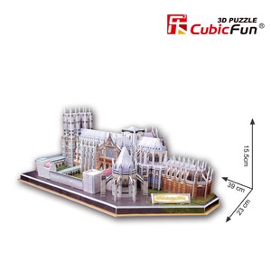 Cubic Fun (MC121H) - "United Kingdom, Westminster Abbey" - 145 piezas
