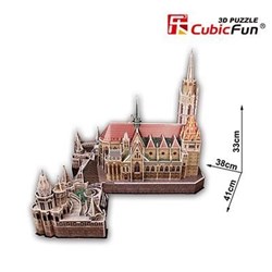 Cubic Fun (MC128H) - "Hungary, Matthias Church" - 176 piezas