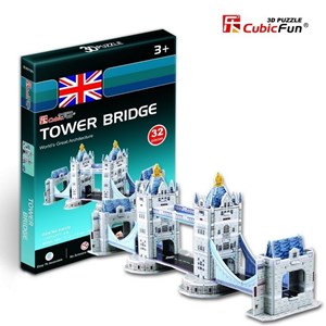 Cubic Fun (S3010H) - "Tower Bridge in London" - 32 piezas