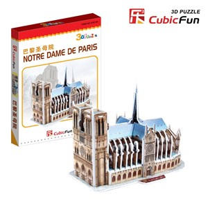 Cubic Fun (S3012H) - "France, Paris, Our Lady Cathedral" - 39 piezas