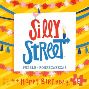 Buffalo Games (39605) - "Happy Birthday (Silly Street)" - 48 piezas