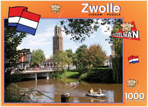 PuzzelMan (438) - "Netherlands, Zwolle" - 1000 piezas