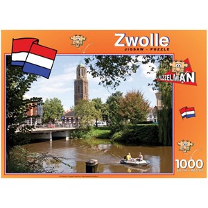 PuzzelMan (438) - "Netherlands, Zwolle" - 1000 piezas