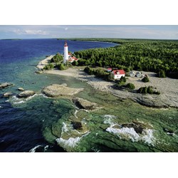 Ravensburger (19152) - "Canada, Lighthouse at the Bruce Peninsula" - 1000 piezas