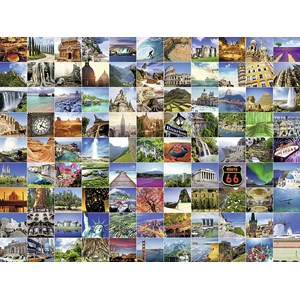 Ravensburger (16319) - "99 Beautiful Places of the World" - 1500 piezas