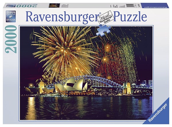 Ravensburger (16622) - "Fireworks on Sydney, Australia" - 2000 piezas