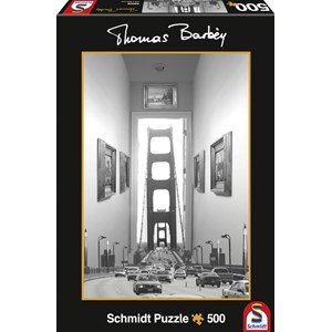 Schmidt Spiele (59506) - "Thomas Barbey: Tower Gallery" - 500 piezas