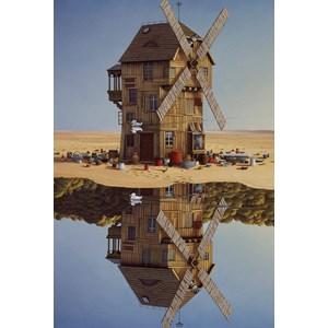 Schmidt Spiele (59510) - Jacek Yerka: "Reflection" - 500 piezas