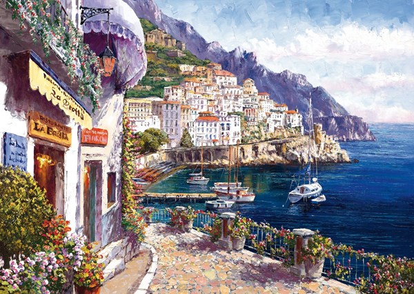 Schmidt Spiele (59271) - Sam Park: "Italy, Afternoon in Amalfi" - 2000 piezas