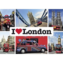 Schmidt Spiele (59283) - "I love London" - 1000 piezas