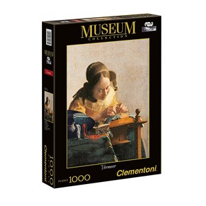 Clementoni (39265) - Johannes Vermeer: "The Lacemaker" - 1000 piezas