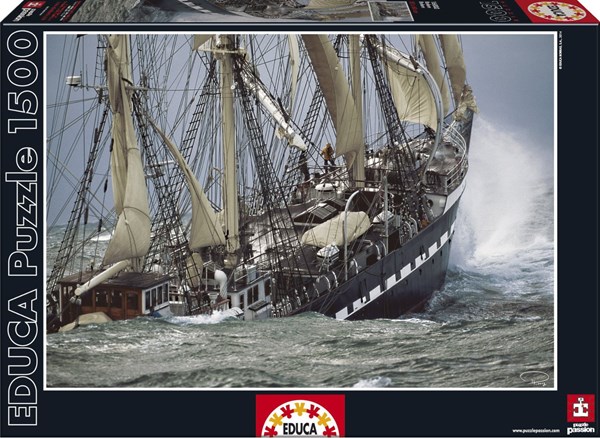 Educa (16003) - Philip Plisson: "Belem" - 1500 piezas