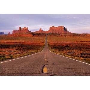 Educa (16007) - "Monument Valley Road" - 1500 piezas